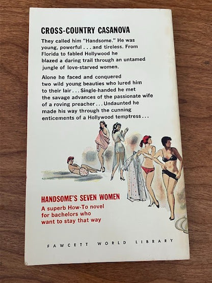 Theodore Pratt Books - Lot of 2 - "Handsome's Seven Women" & "Seminole"