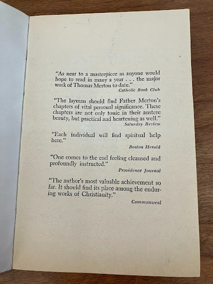 Dell Paperback - NO MAN IS AN ISLAND by Thomas Merton