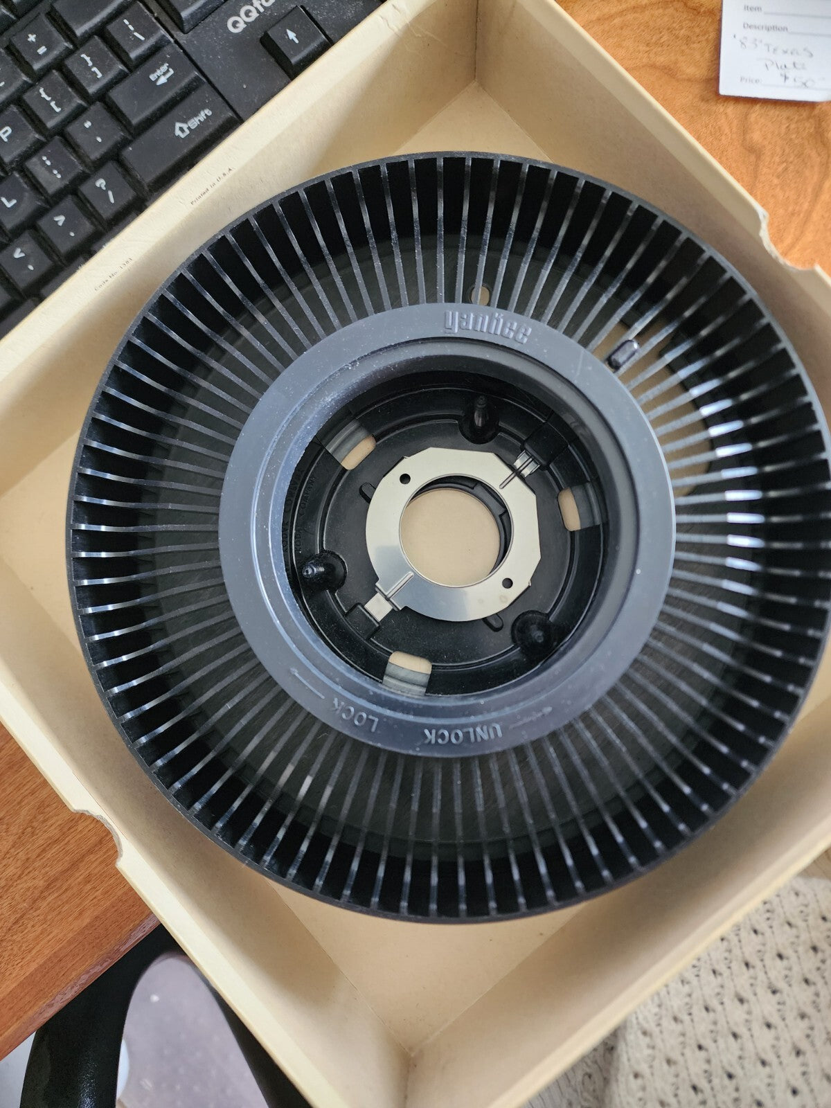 Lot fo 2 Kodak Carousel 80 Slide Trays w/Boxes