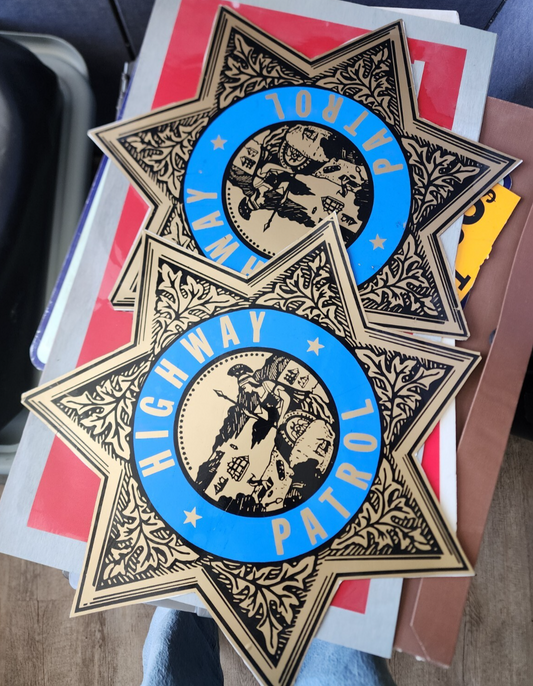 Lot of Highway Patrol Magnet