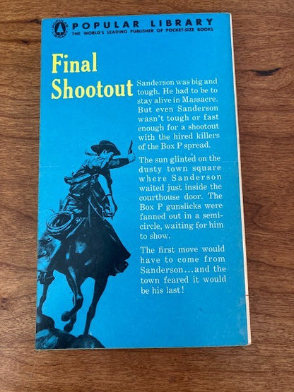 Popular Library - TROUBLE ON THE MASSACRE by TODHUNTER BALLARD