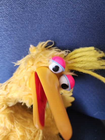 Vtg 1980 Sesame Street Big Bird Plush