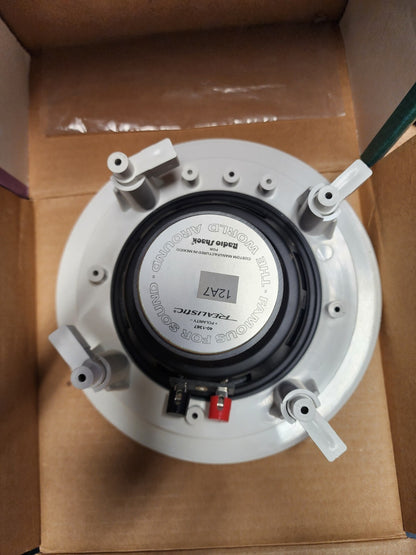 Radio Shack Flush Mount Ceiling/Wall Speaker Model No. 40-1367 vtg