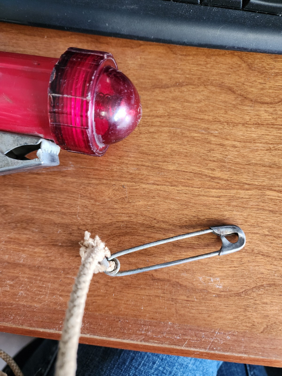 Vintage U.S. Lennan lights Life Preserver Safety Light - not working