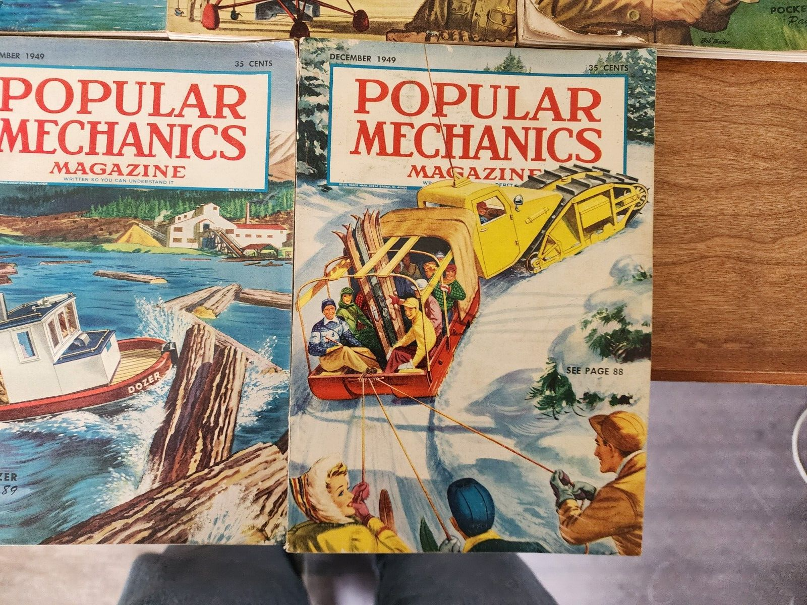 11 Popular Mechanics 1949 (October issue missing)