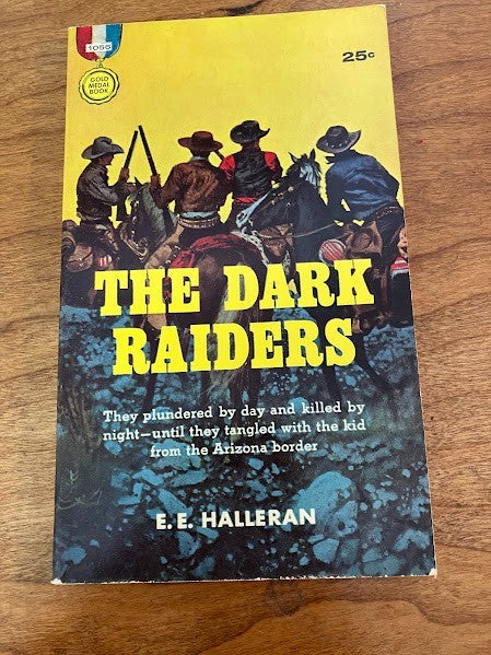 Gold Medal Books: The Dark Raiders by E. E. Halleran