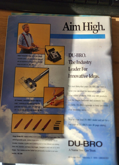 LOT of 3 Vintage Model Builder Airplane Aviation RC 1994 Magazines