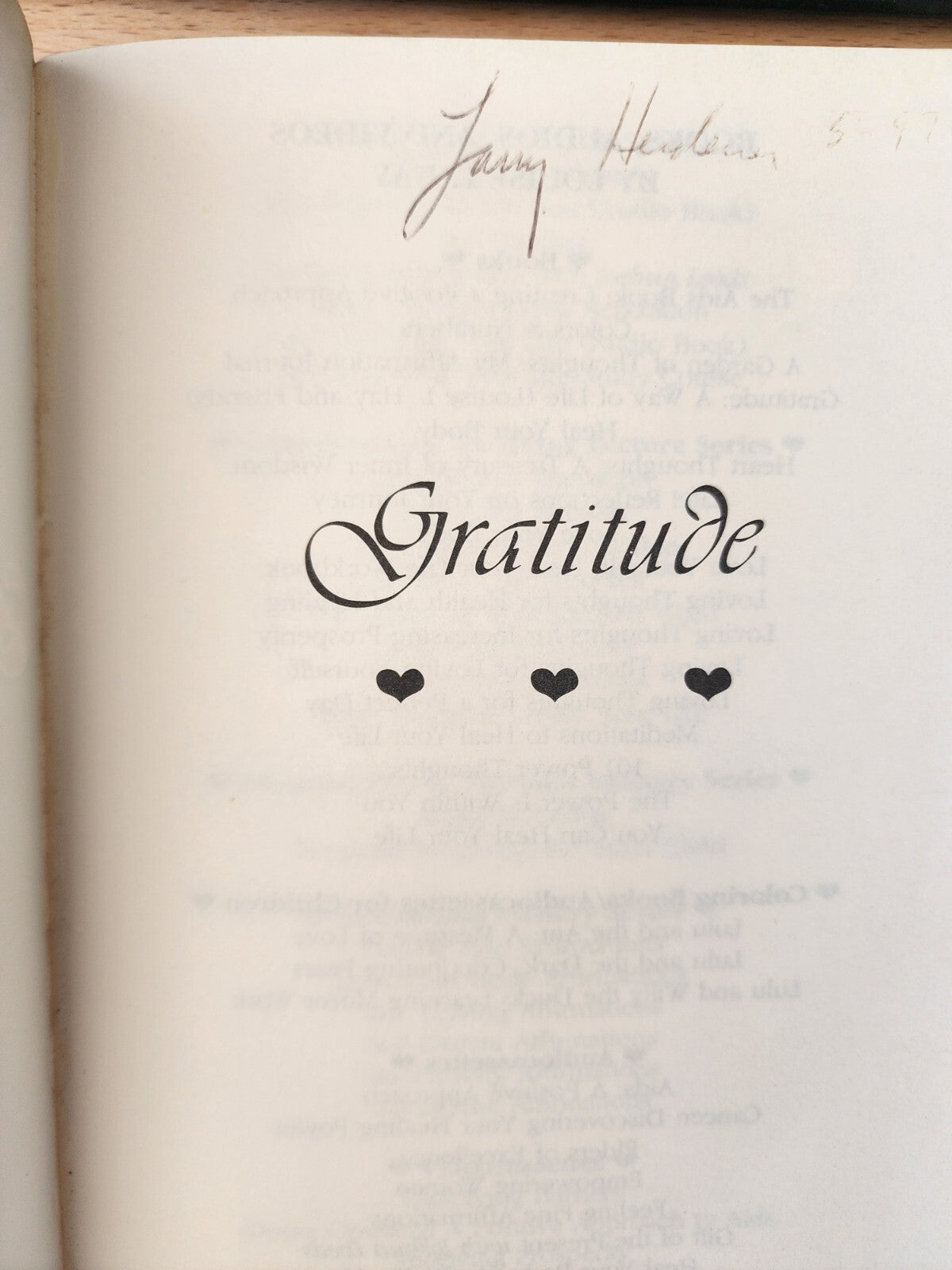 Gratitude: A Way of Life - Paperback By Hay, Louise L - ACCEPTABLE