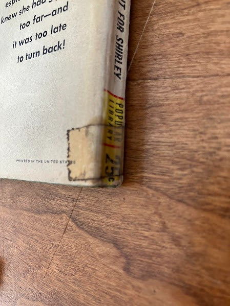 1955 Popular Library - UP TO HER NECK by John Newton Chance