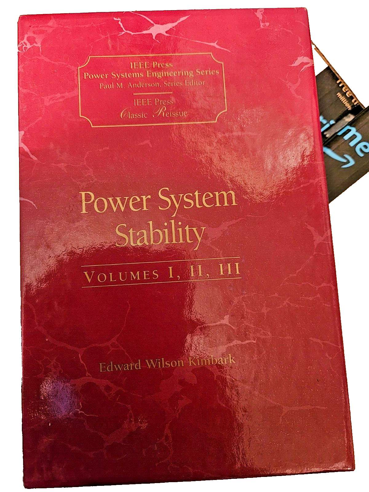 NEW Power System Stability/ Edward Kimbark—Boxed three-volume Set Factory Sealed