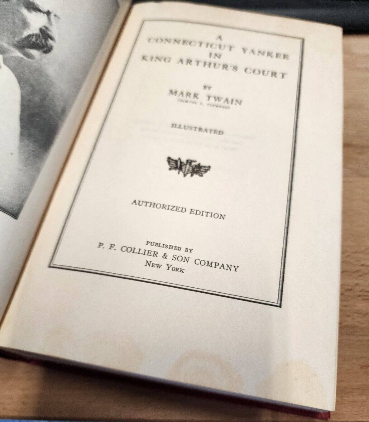 A Connecticut Yankee By Mark Twain (1917) Vintage Book