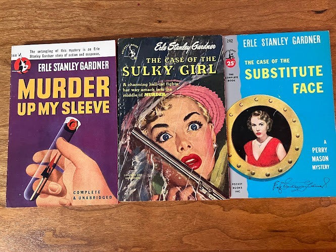 Vtg Paperbacks - Erle Stanley Gardner - lot of 3