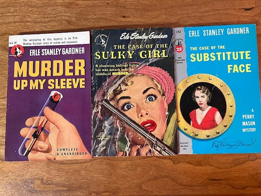 Vtg Paperbacks - Erle Stanley Gardner - lot of 3