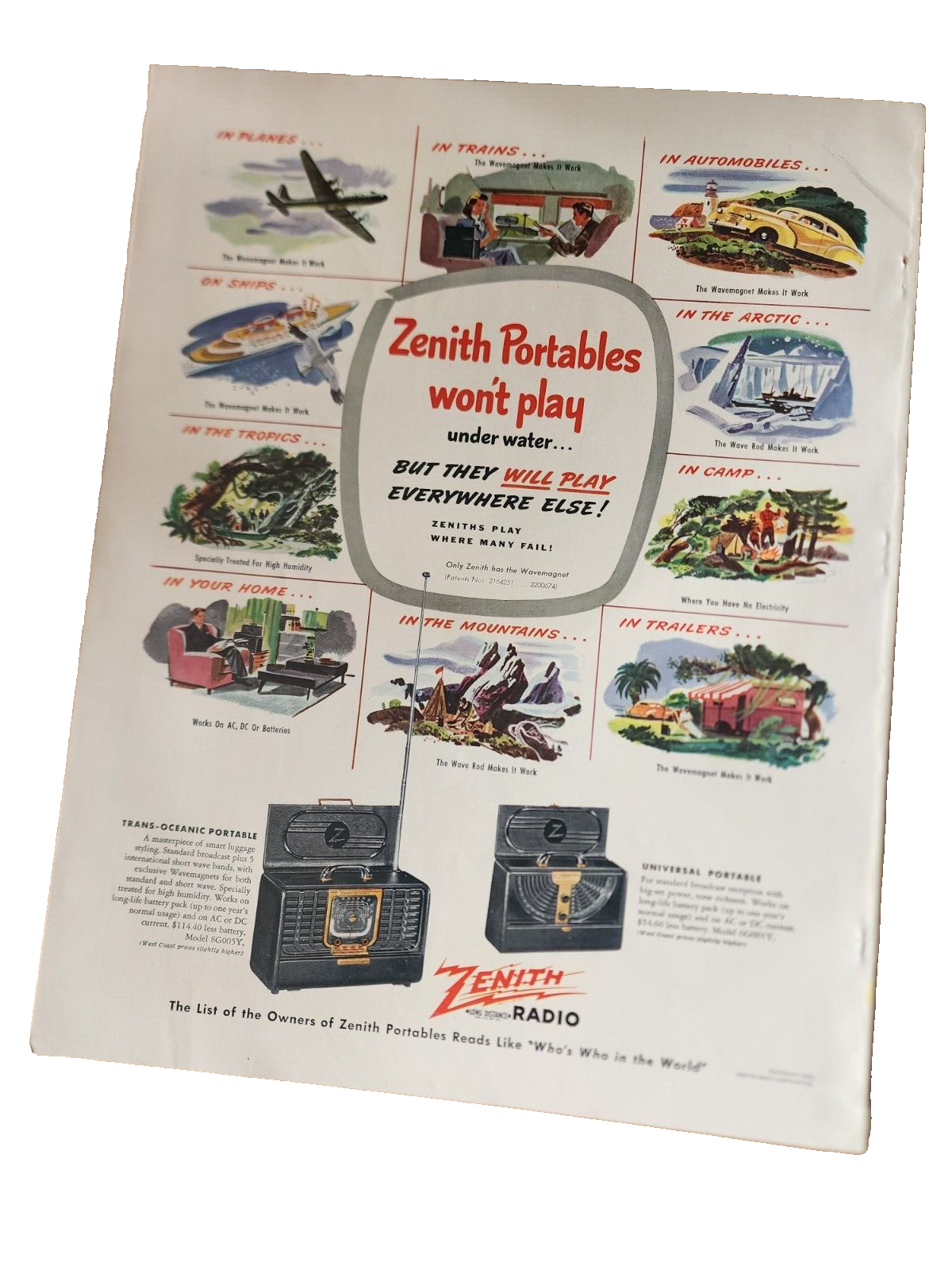 1947 JUNE HOLIDAY MAGAZINE - LONG ISLAND CALENDAR