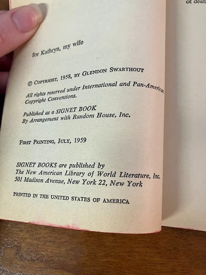 A Signet Book: They Came to Cordura By Glendon Swarthout