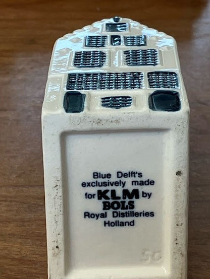 KLM BOLS Delft Blue House #50 - Empty