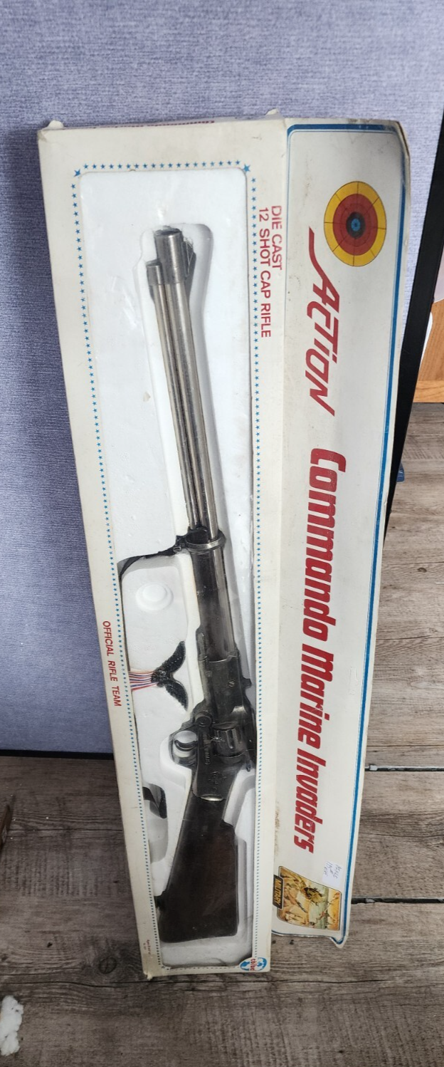 Cap Gun Ridle Action Commando Marine Invaders