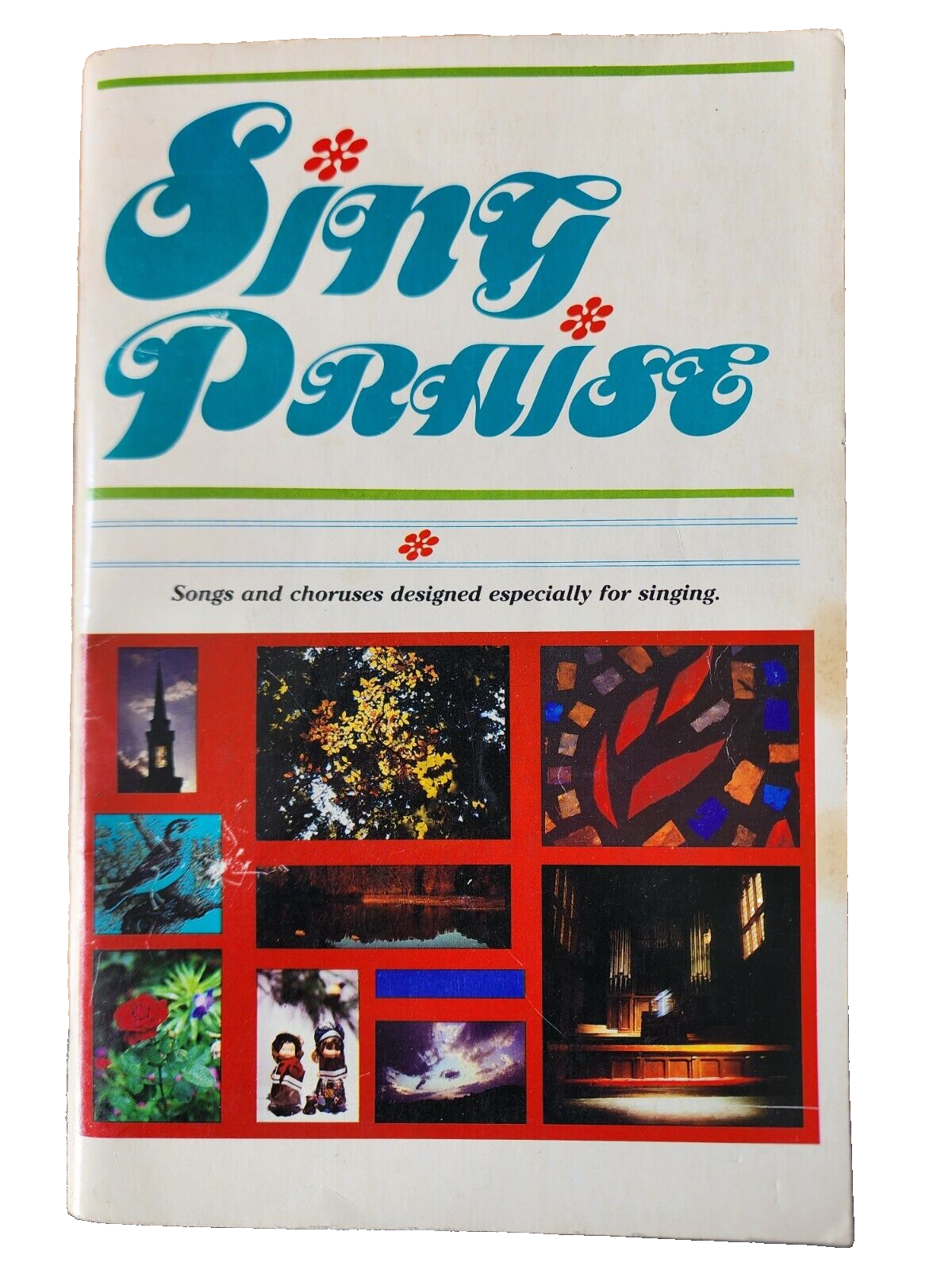 Vintage Sing Praise Songbook Voice Guitar 1982