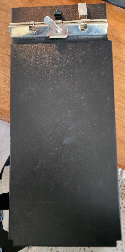 Black Metal Clipboard Storage