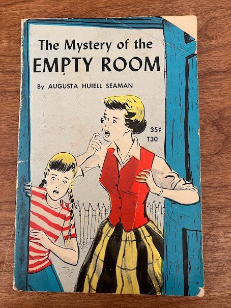 Vtg Paperback - The Mystery of the Empty Room by Seaman, Augusta Huiell