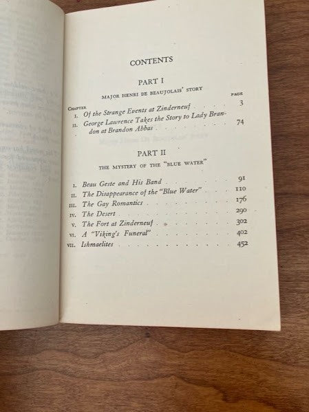 Vtg Pocket Book - Beau Geste: by P.C. Wren