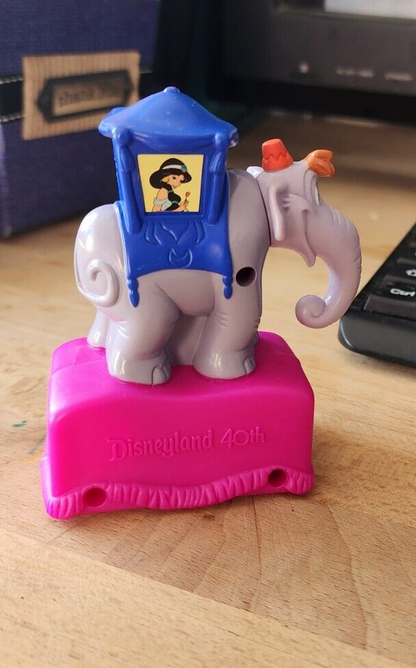 Vintage Disneyland 40th Aladdins Oasis Elephant Toy Figurine