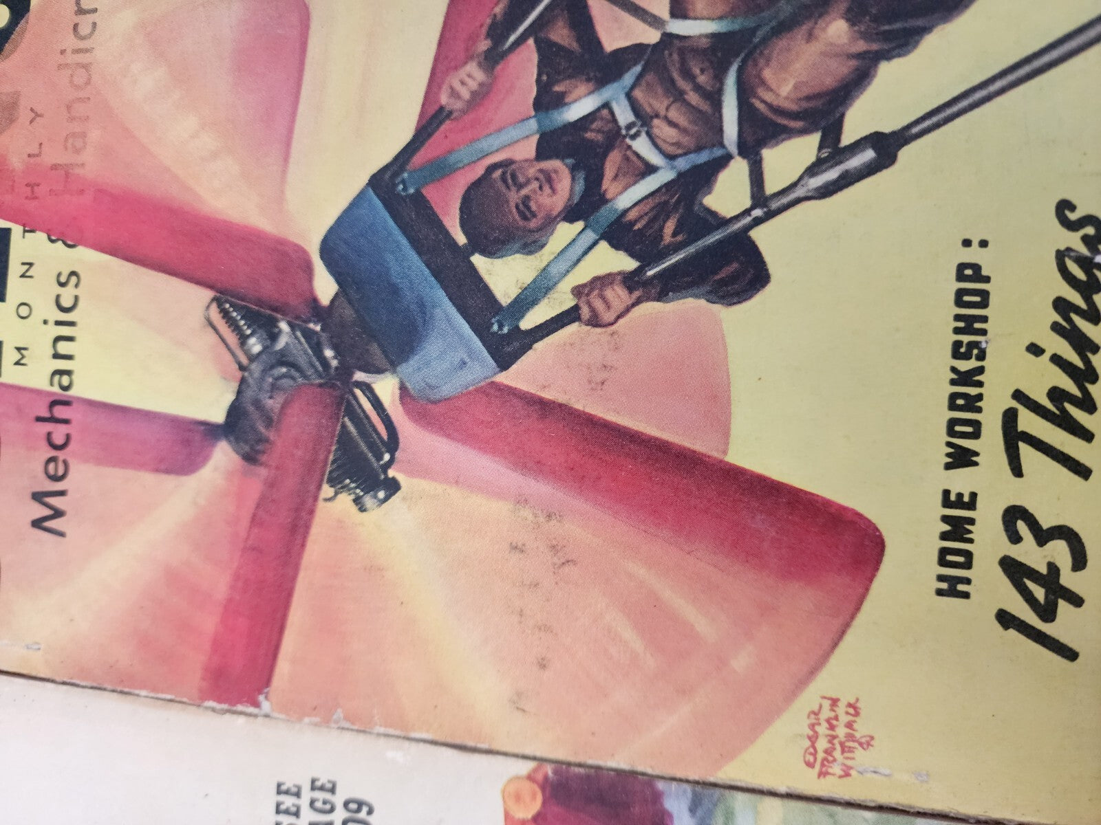 Lot of 4 Vintage Popular Mechanics Magazine From 1940