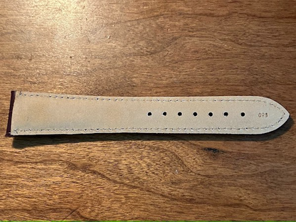 Hadley Roma Wristwatch Band: MS898 Brown 22MML - Genuine Leather