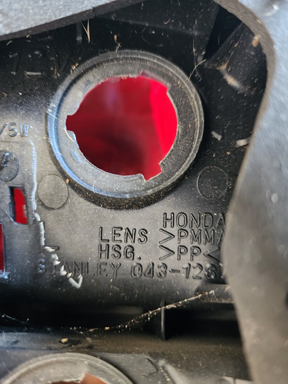 1996 1997 1998 Honda Civic Coupe Tail Light