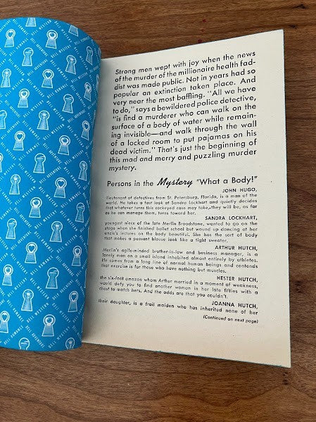 Dell Book - What a Body! Alan Green