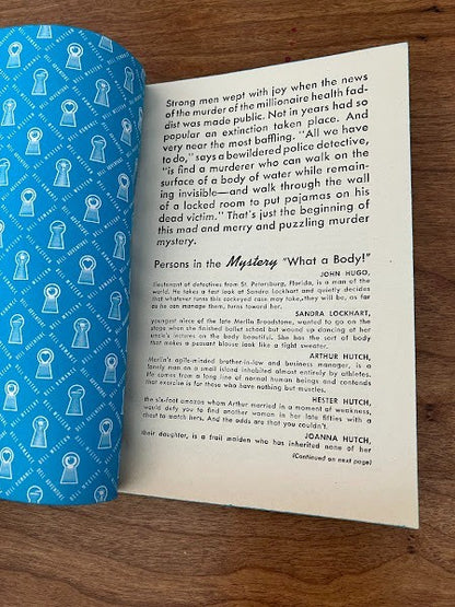 Dell Book - What a Body! Alan Green