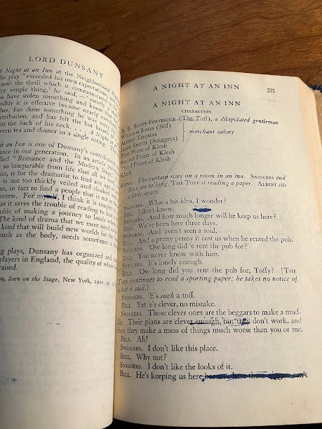 One-Act Plays By Modern Authors - Discarded Library Copy