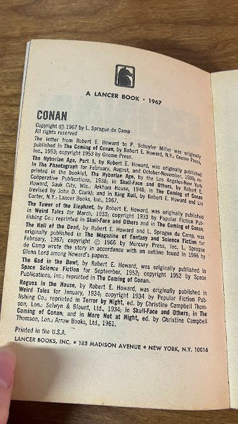 Vtg Paperbacks - Conan