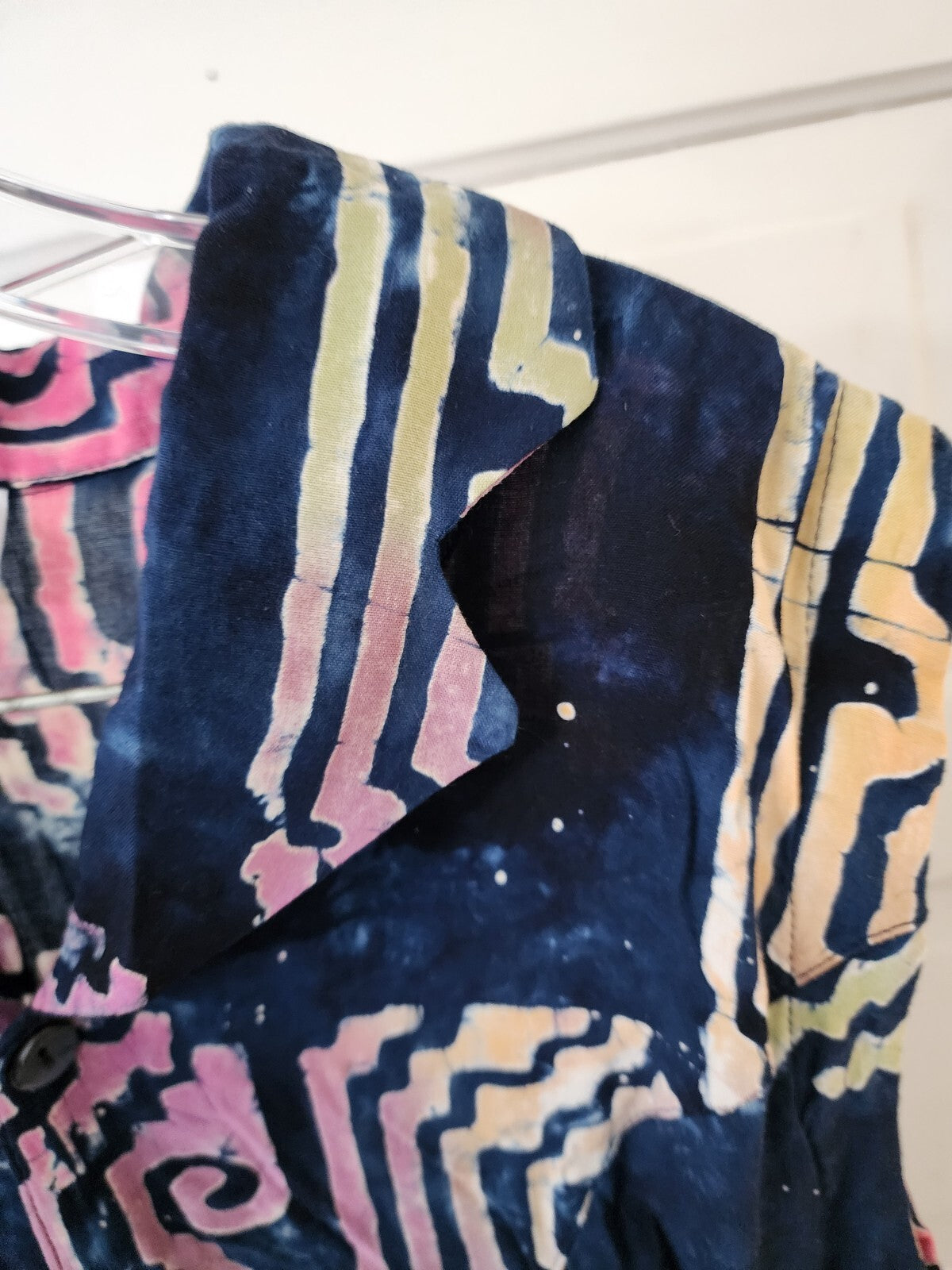 Vtg Signature Imports Patterned Dress Size Small w/Pockets