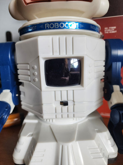 Vintage 1986 Playtime Jim The Politician Robot RC Radio WORKS