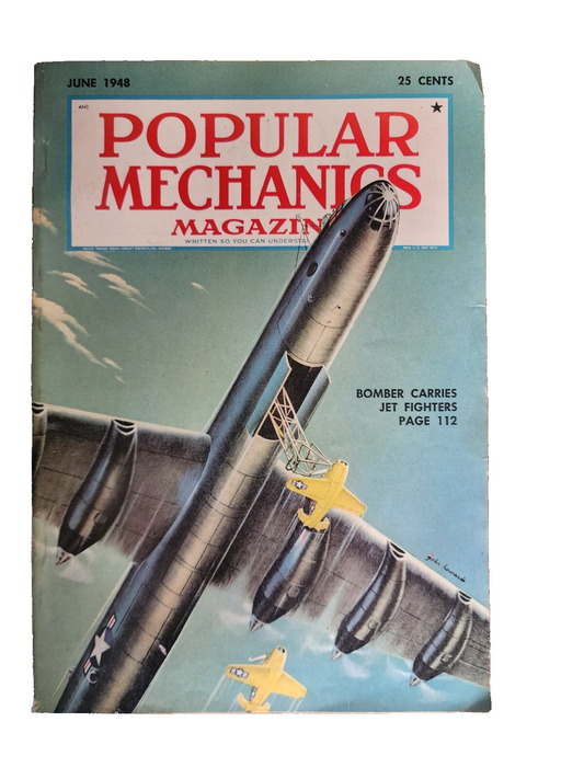 Popular Mechanics Magazine- June 1948