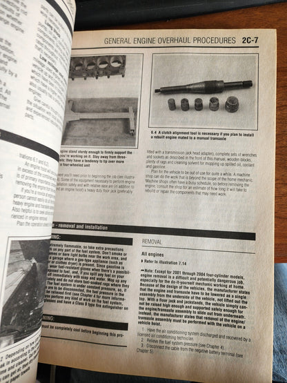 Chilton Ford Escape/Tribute/Mariner 2001-11 Repair Manual #26230