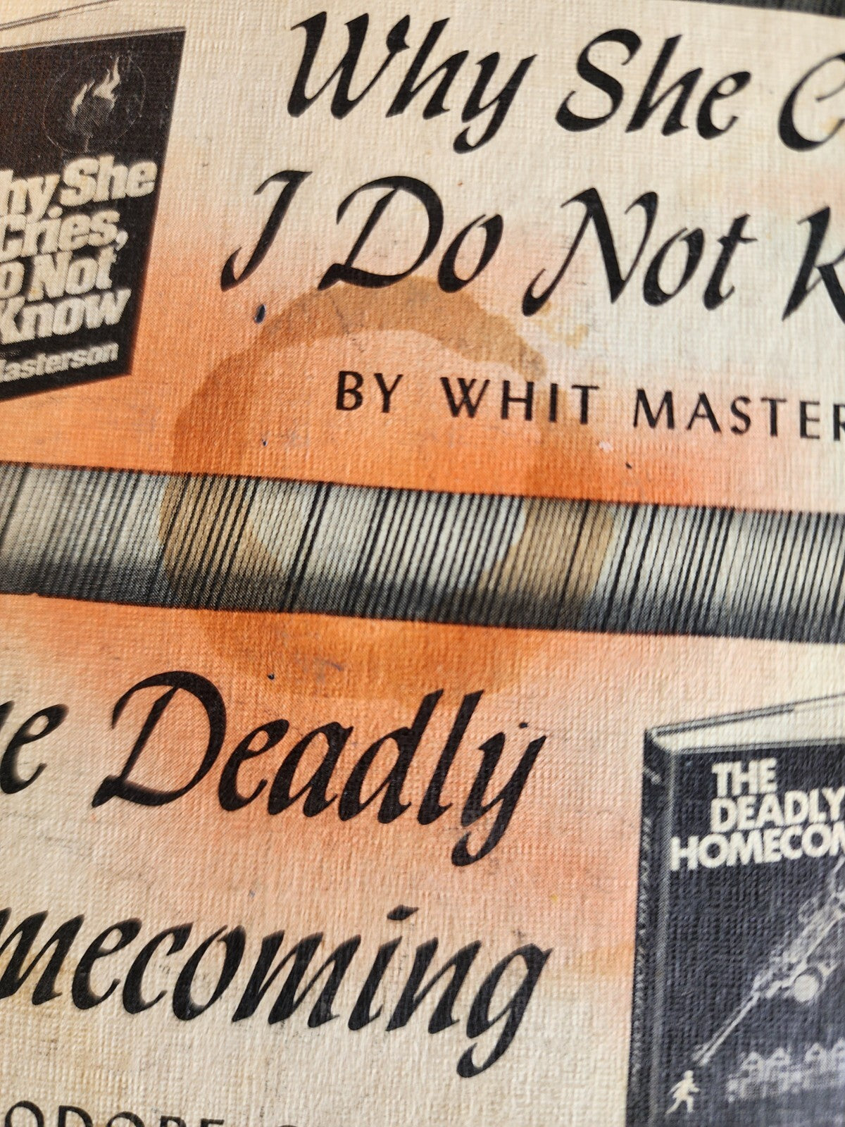 Vintage Detective Book Club: Three Classic Mysteries in One! (1972)