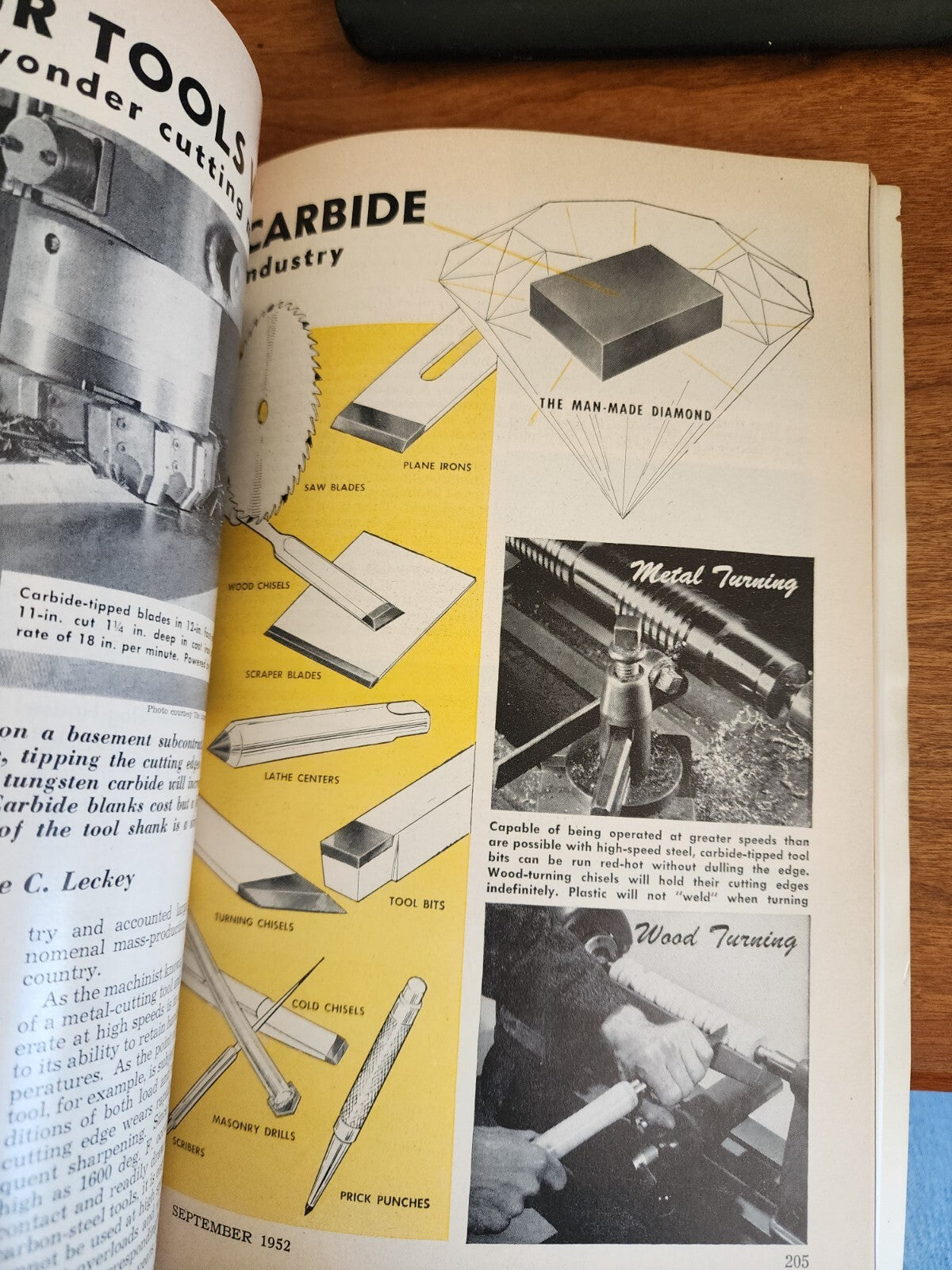 VTG Popular Mechanics Magazine, September 1952