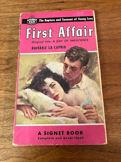 Vtg Paperback - First Affair Raffaele La Capria
