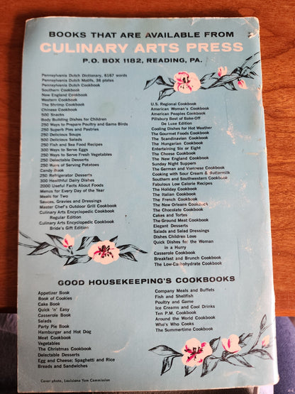 Southern Cookbook: 250 Fine Old Recipes Vtg Book