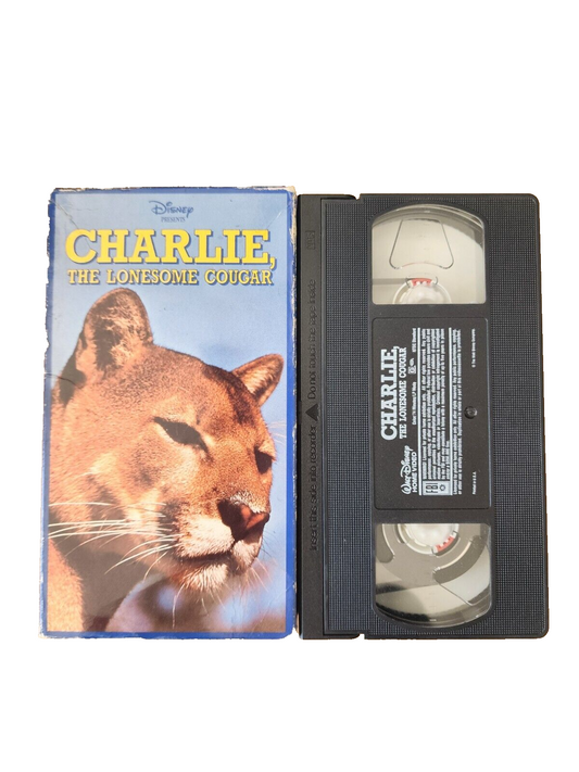 Charlie the Lonesome Cougar (VHS, 1997)