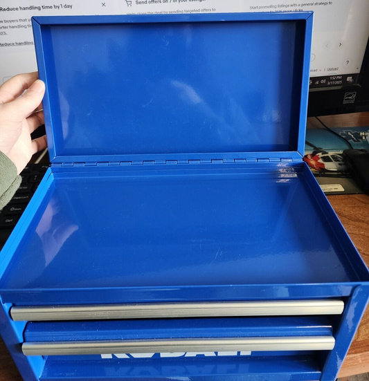 Kobalt Mini 2 Drawer BLUE Tool Box
