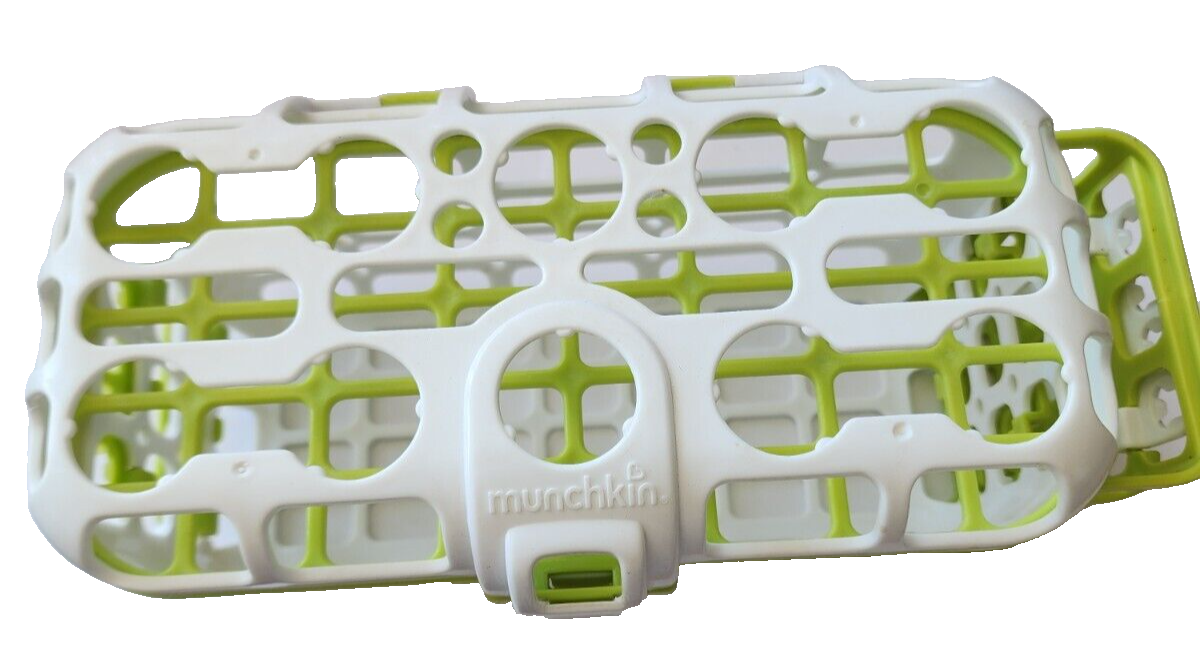 Munchkin High Capacity Dishwasher Basket, Green