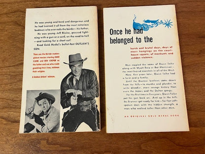 Gold Medal Books by Clifton Adams - lot of 2