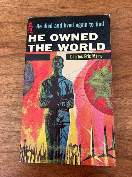 Vtg Paperback - He Owned The World - Charles Eric Maine