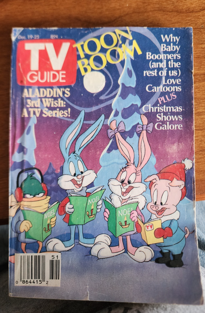 Dec 19 1992 TV Guide Toon Boom Tiny Toon Adventures