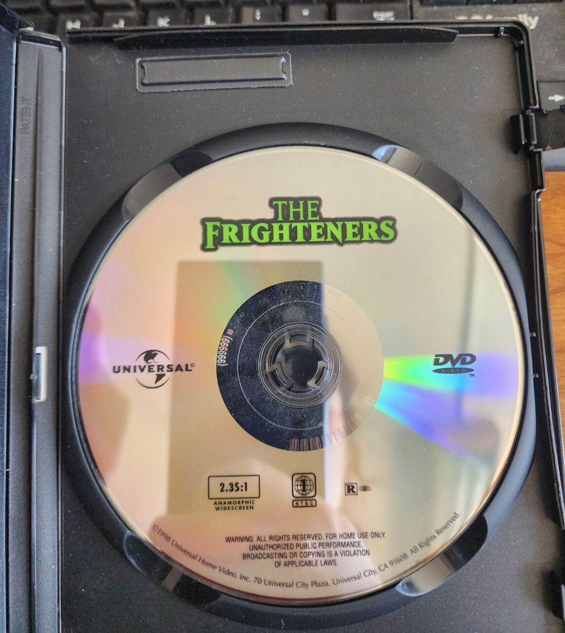 The Frighteners DVD Michael J. Fox