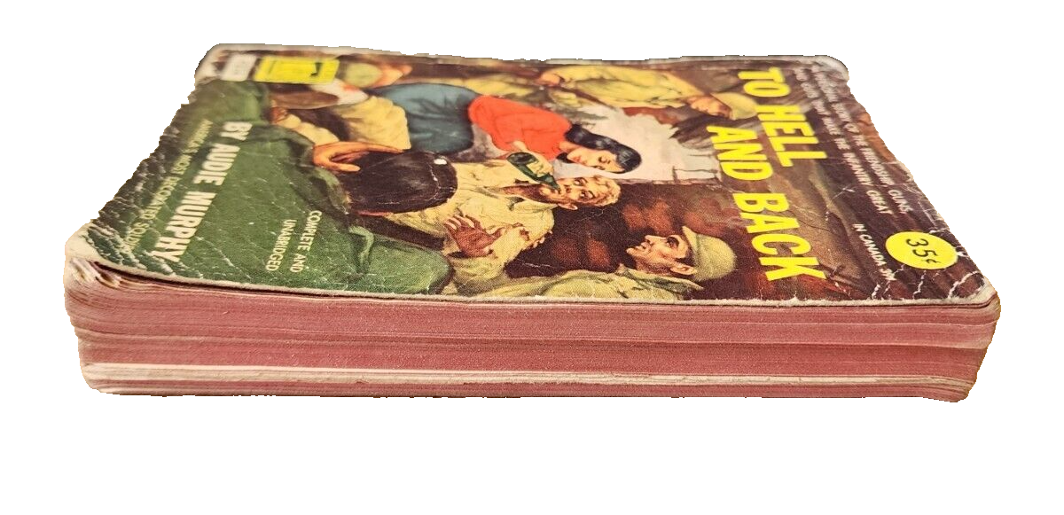 To Hell and Back by Audie Murphy Vtg Paperback Copyright 1949 1951 edition