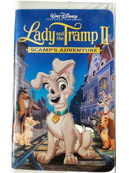 Disney Lady And The Tramp 2 VHS